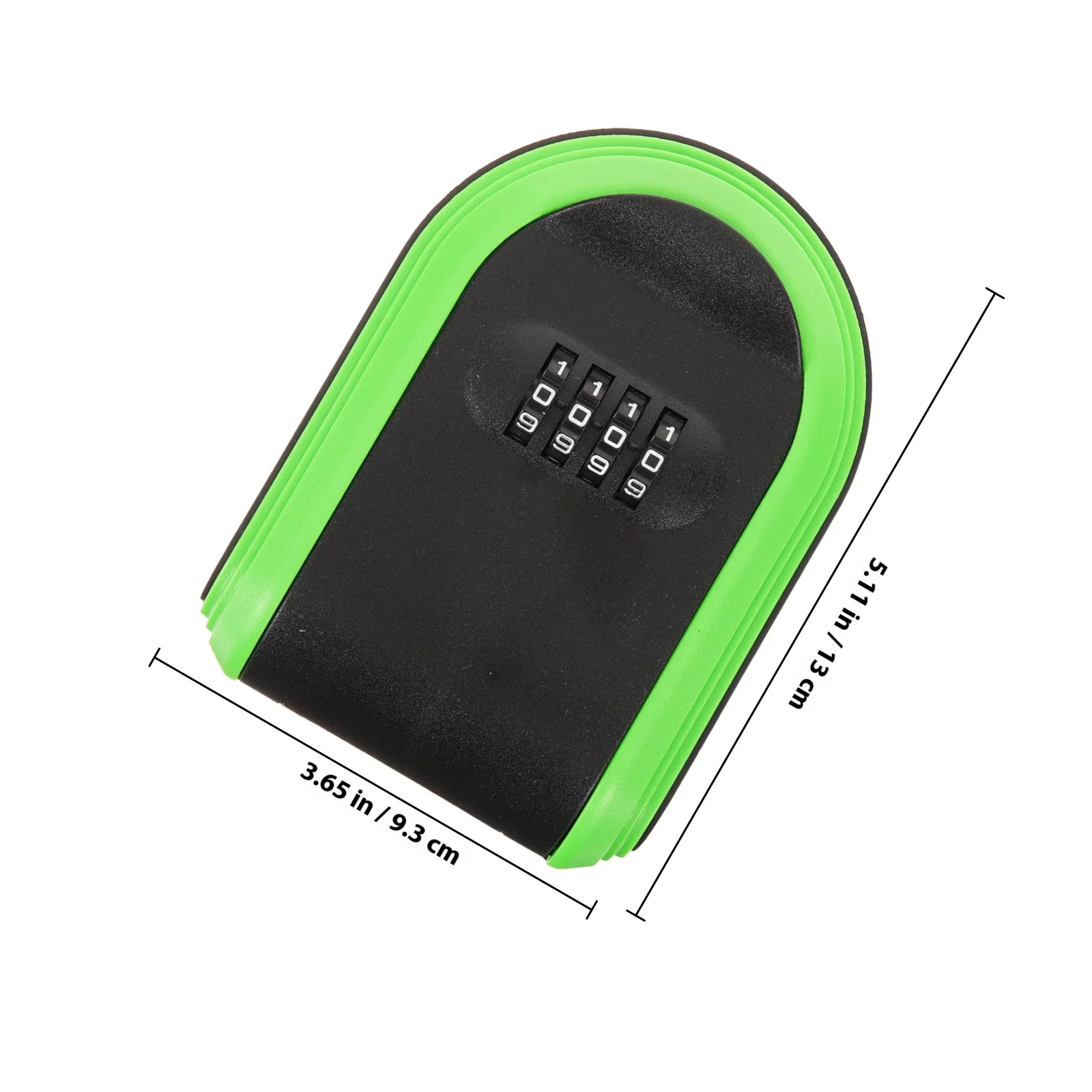 4 أرقام كلمة المرور مفتاح اقفال الصناديق مع رمز ABS البلاستيك جدار جبل في الهواء الطلق مفتاح تخزين الأمن اقفال الصناديق مجمع ل #5