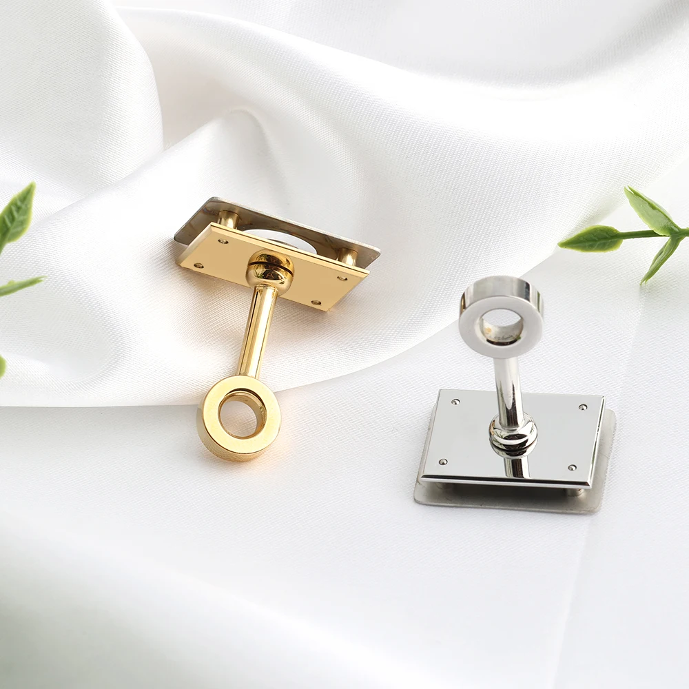 1/5Sets 100%Steel Metal Bag Locks Set For Handbags Backpack Creative Craft Projects Swivel Clasp Lock Buckle Repair Accessories