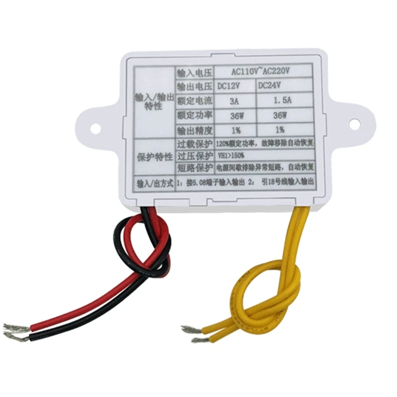 AC-DC Power Supply Module 100-240V 12V/3A For Thermostat Motherboard Power Supply