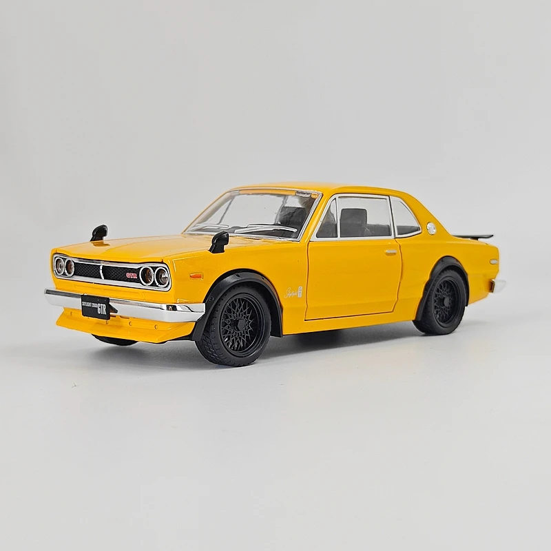 

1:22 Simulation Nissan Skyline 2000GT-R Alloy Car Model Decoration Supercar Gift Doors and Engine Lids, Trunk Can Open