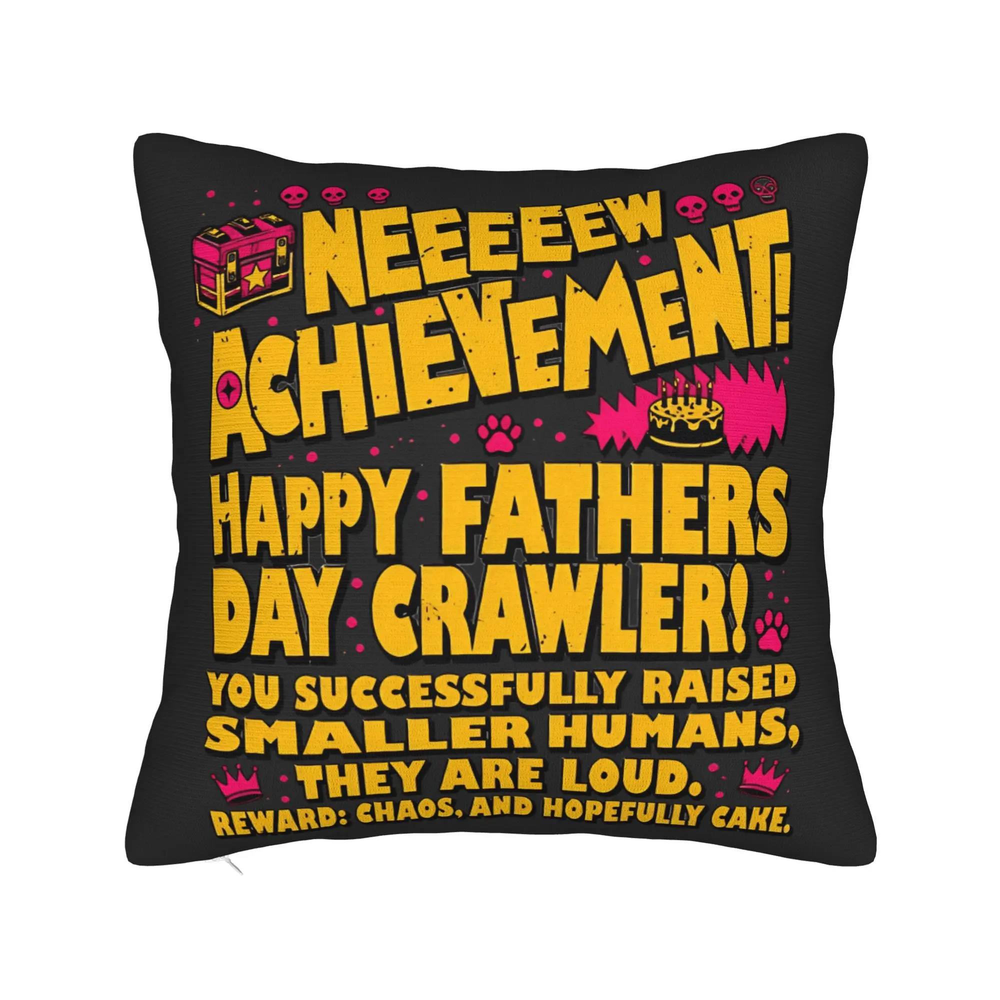 Pillow Case Dungeon Crawler Carl New Achievement Design  Pillow Cover For Sofa Car Home Decor Cute Funny Pillowcases
