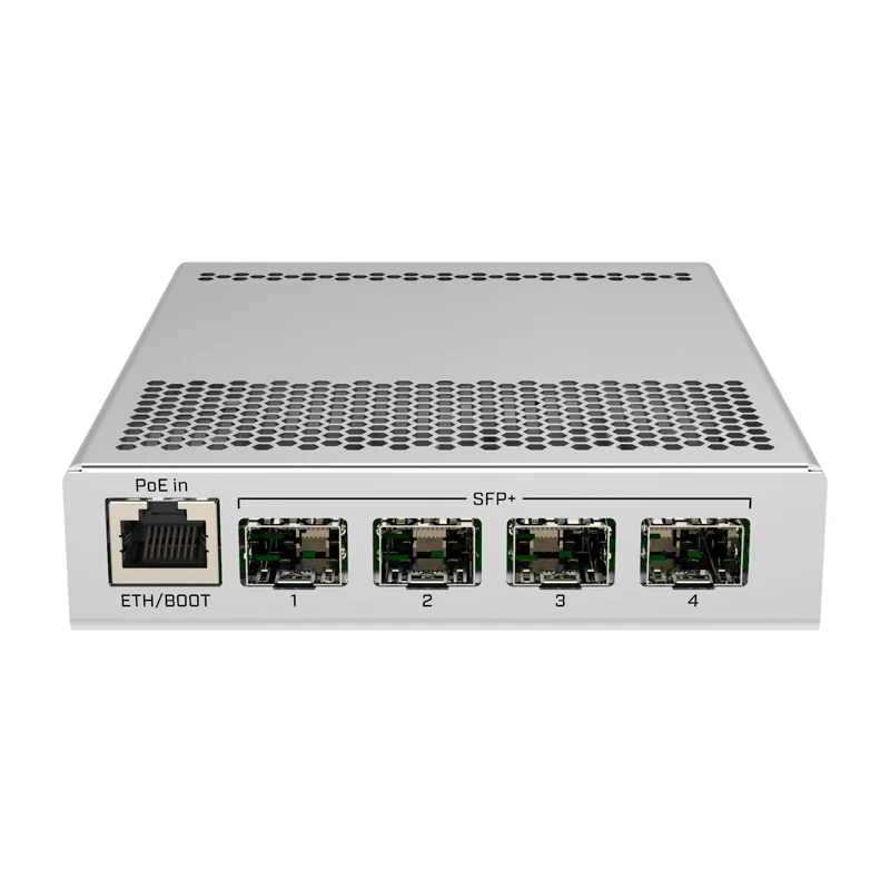 MikroTik CRS305-1G-4S+IN Five-Port Desktop Switch With One Gigabit EthernetPort And Four SFP+ 10Gbps Ports