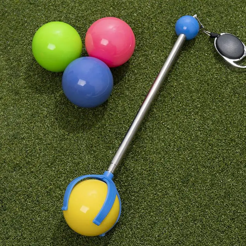 

Golf Ball Retriever Stainless Steel Extendable Golf Ball Retriever Grabber Claw With Accurate Grip Telescopic Design For Golf