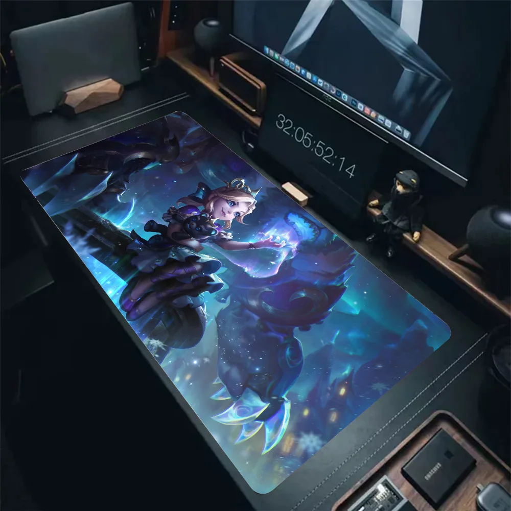 Annie League of Legends Mousepad Mouse Mat Desk Mat With Pad gaming accessories Prime Gaming XXL Keyboard Pad