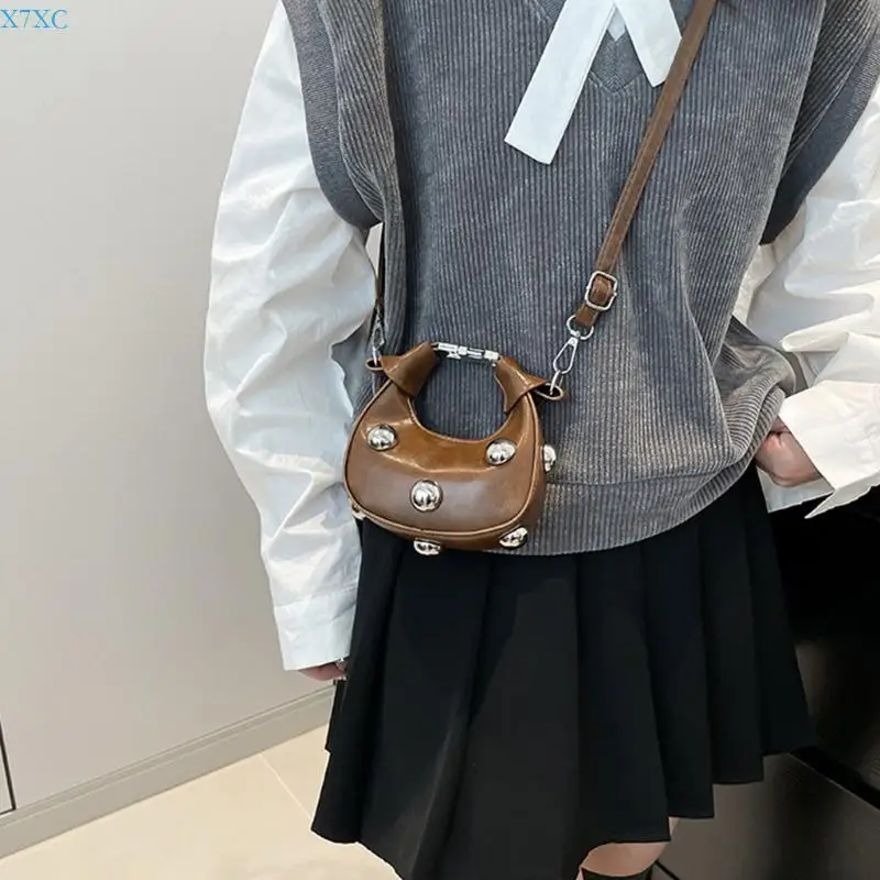 X7XC Women Pu Leather Crossbody Bag Small Counter Bag Brack Retro Bag Bag Bag Bag Bag Bag Bag Bag Fashion #6