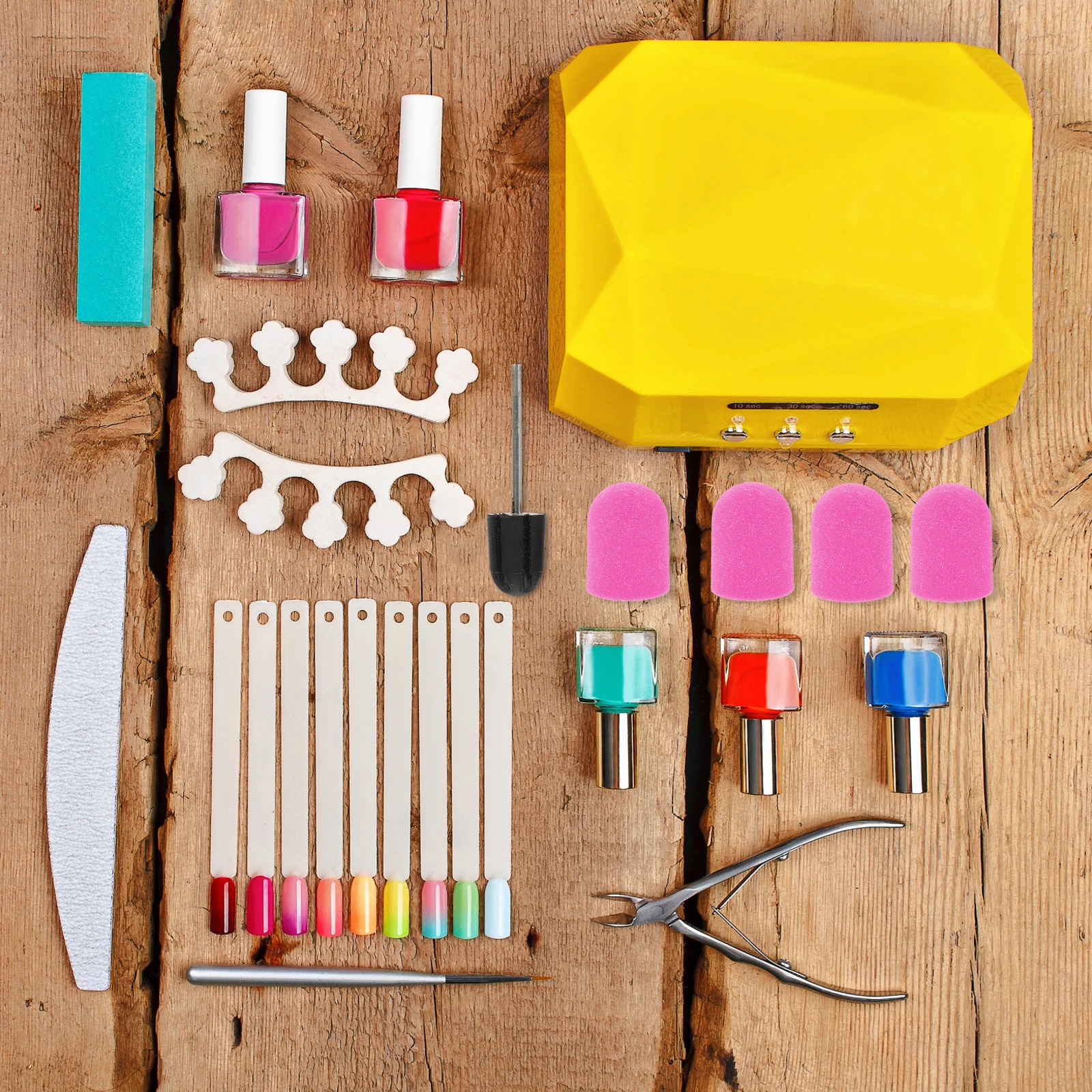 

10Pcs Sanding Caps for Nail Art Manicure Tool Set Nail Polisher Caps Pedicure Tool Callus Remover Heat-Resistant Rust-Proof Easy