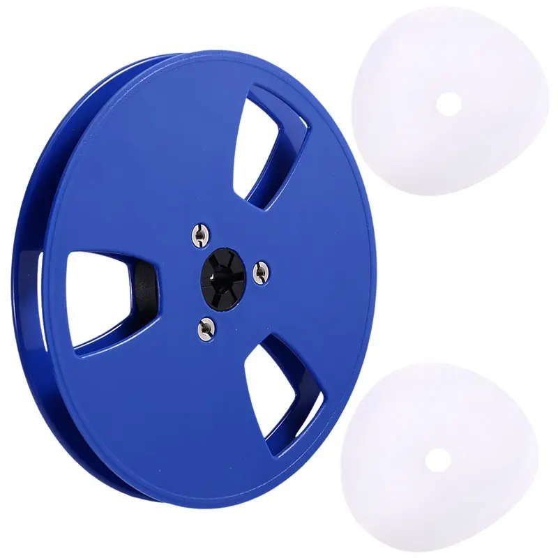 Empty Tape Reel 5 Inch 1/4 For Revox Studer Recording Takeup Reel With 3 Holes NAB Hub Replacement Parts Openings C-A31R