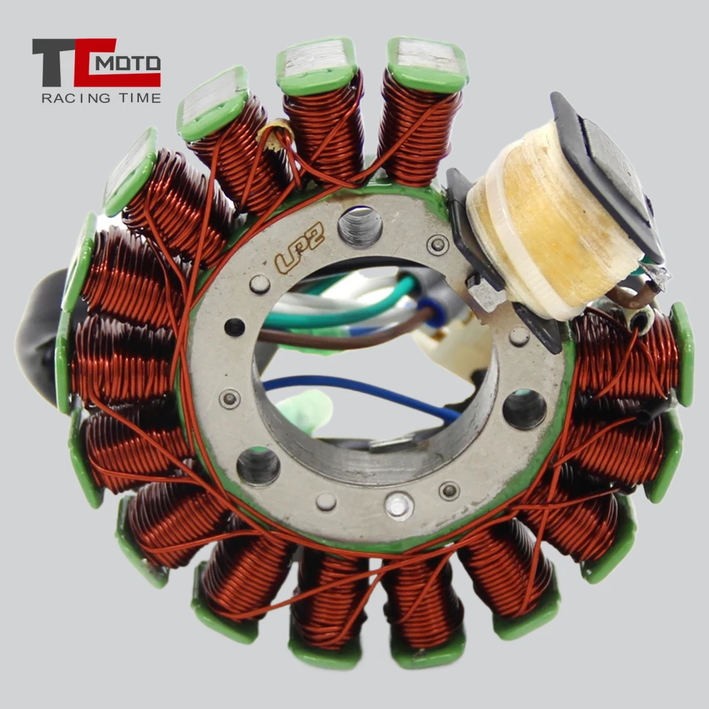 Bobina de estator para Yamaha TW125 99-04 TW225 02-07 TW200 01-17 Trailway 200 TW 125 200 225 generador Magneto OEM 4WP-85510-10