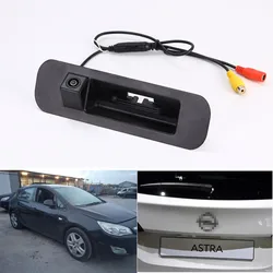 HD Handle Truck Parking Reverse Backup car camera for Opel Astra J Caravan Kasten Kombi Stufenheck P10 GTC 2009-2015 13271375