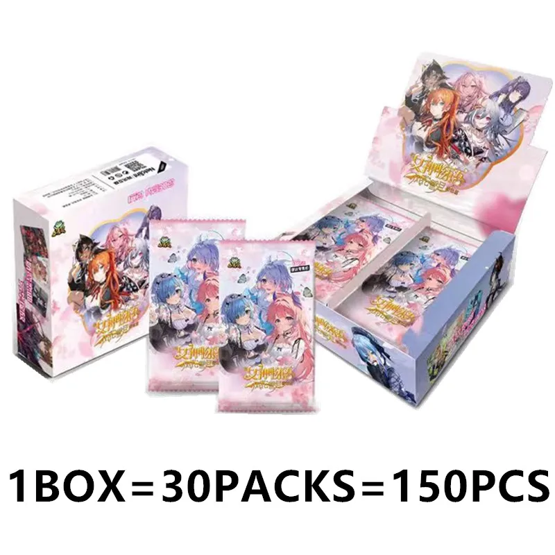 New Goddess Story 2M11 Box PR Card Metal Card Anime Games Girl Party Swimsuit Bikini Booster Box Doujin Toys And Hobbies Gift