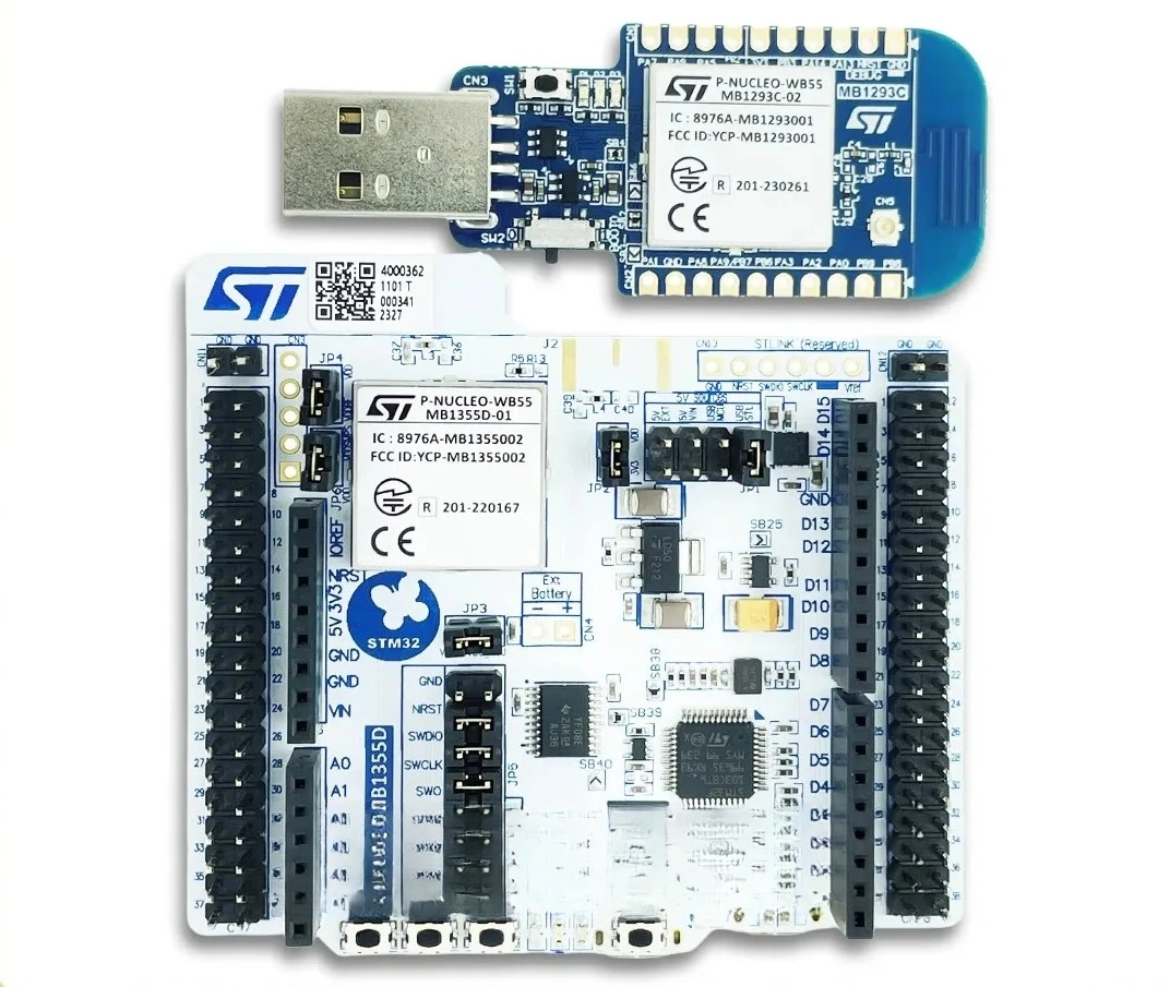 Original in stock NUCLEO-WB55RG P-NUCLEO-WB55 development board STM32WB55RGT6