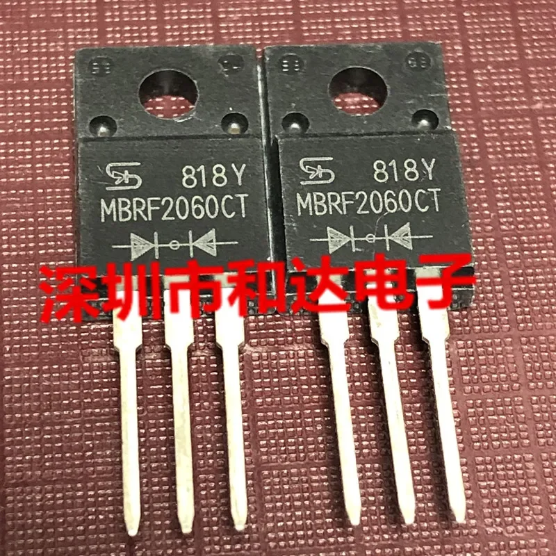 10pcs MBRF2060CT TO-220F 60V 20A