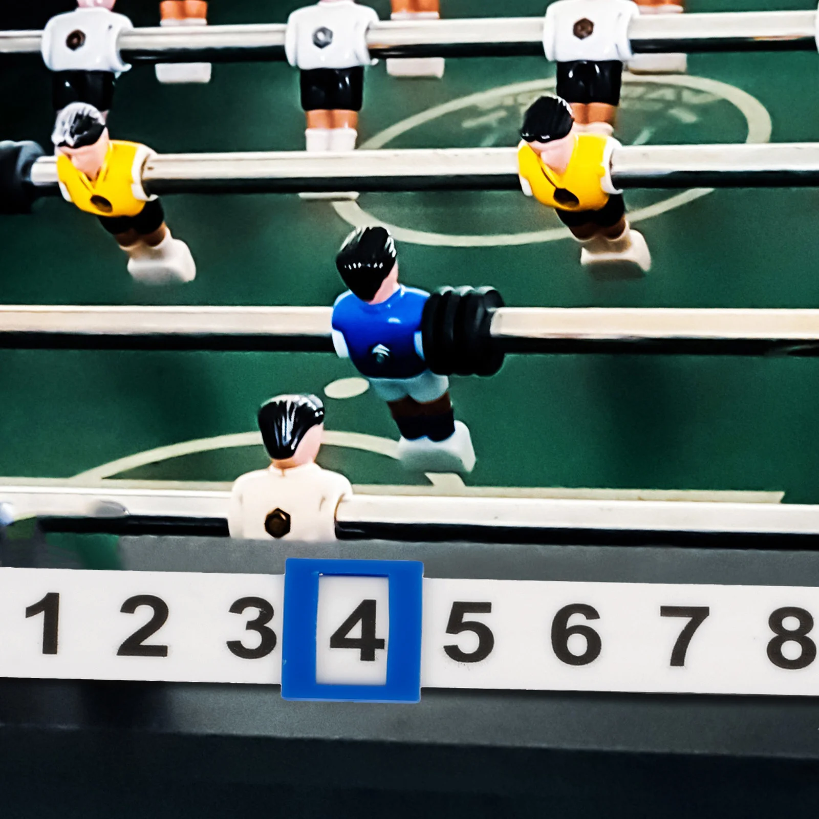 

2Pcs Foosball Score Counters Sturdy Plastic Table Football Scoring Markers for Tabletop Soccer Games Multi-Functional Game