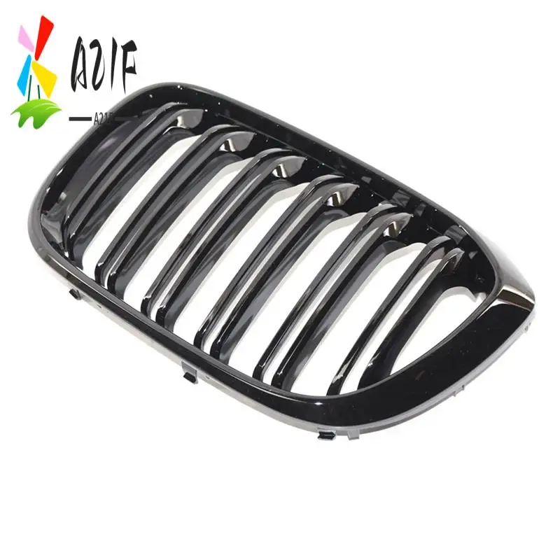 

A21F-Car Double Line Grille For BMW X3 X4 G01 G02 G08 2018-2021 Left 51712462817 Right 51712462818 Middle Grille