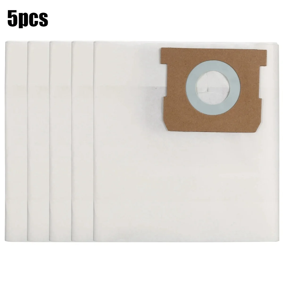 A74G-5PCS sacos de pó para aspirador de pó para karcher wd1 bateria compacta substitui 2.863-297.0 peças de reposição de lixo