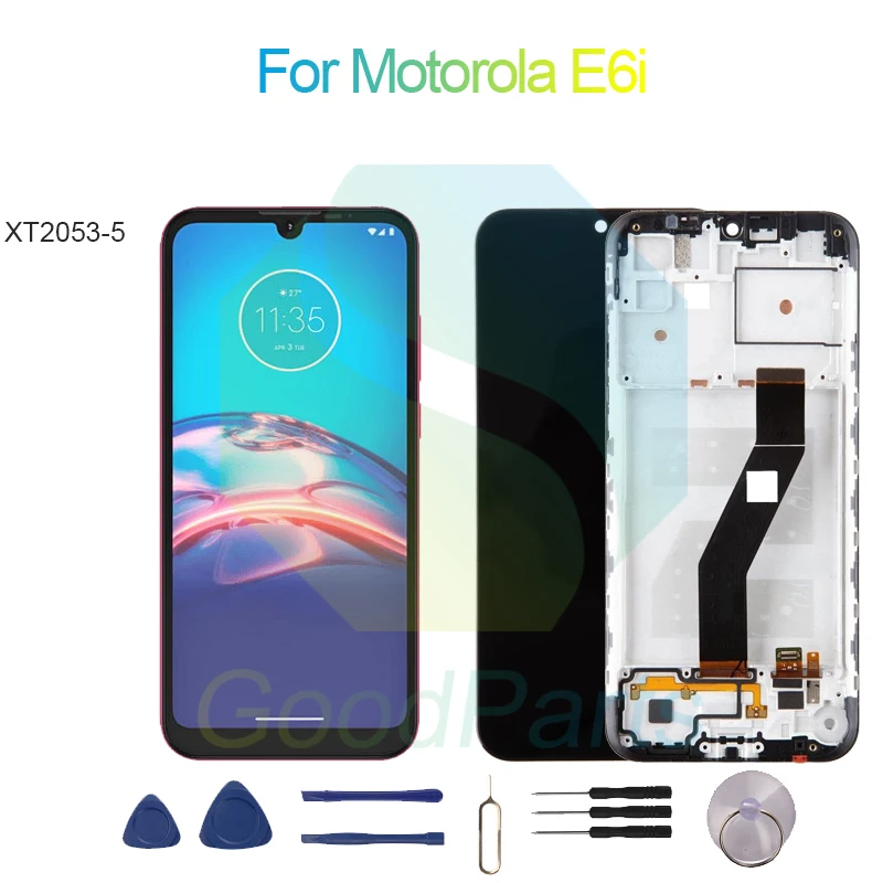 For Motorola E6s 2020 Screen Display Replacement 1520*720 XT2053, XT2053-2 E6s 2020 LCD Touch Digitizer