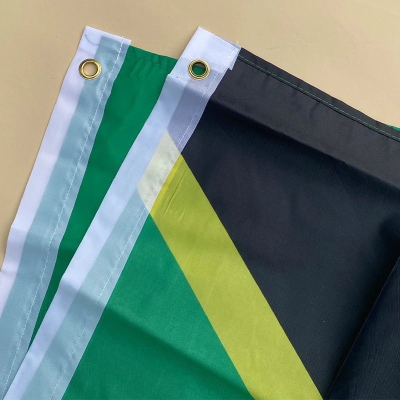 EOODLOVE FLAG Tanzania Flag 90 * 150cm Polyester Fiber Hanging Tanzania Indoor and Outdoor Banner Decorative Flag