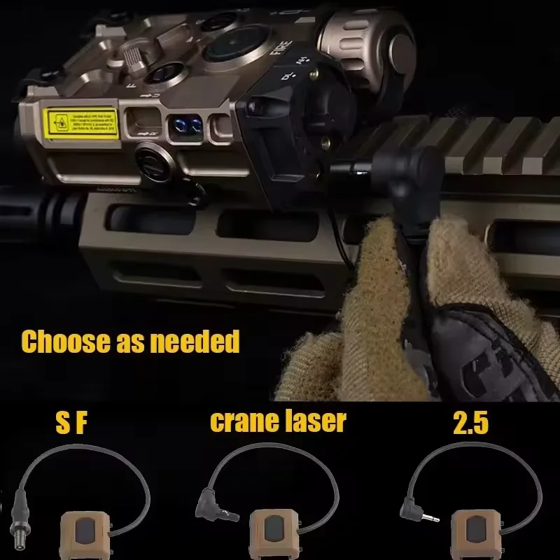 التكتيكية ريكون ضوء مفتاح ضغط خفيف الوزن التكتيكية الضغط اكسون التبديل DBAL PEQ NGAL رافعة الليزر/SF/2.5 المكونات الخلفية