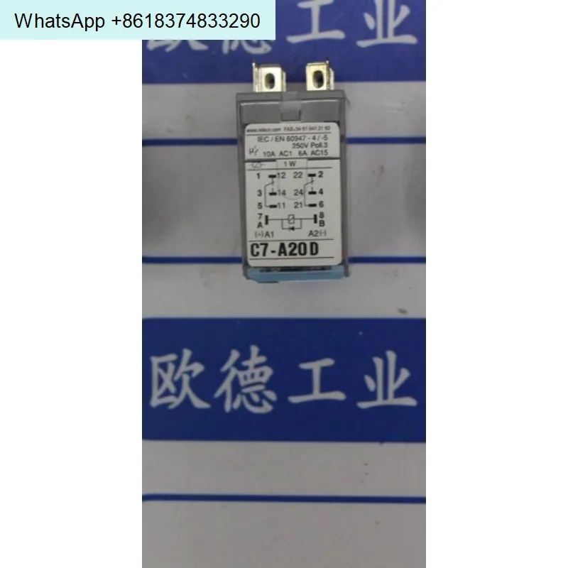 C7-A20D original genuine RELECO relay C7-A20D 24VDC