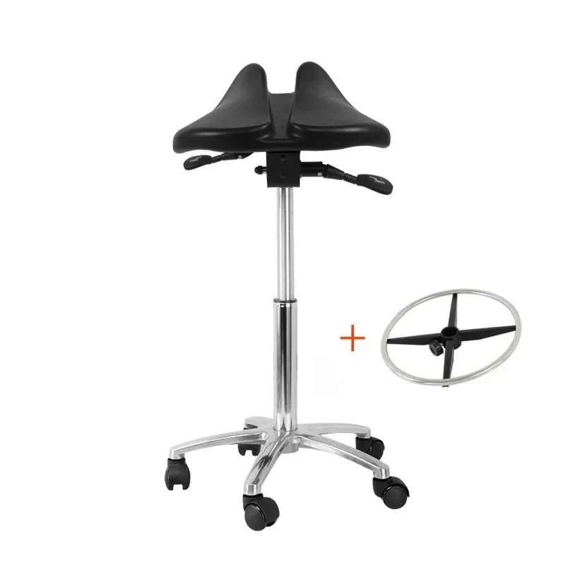 Ergonomic Swing Saddle Chair, Multi Functional Back Posture Stool, Tilting Seat, Office Chair, Salon, Dental Stool