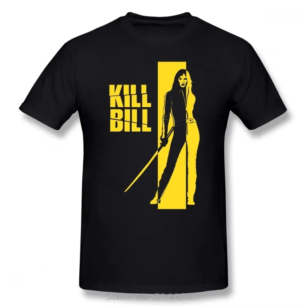 

2025 Kill Bill T Shirt Kill Bill T-Shirt Male Summer Tee Shirt Funny Men and Women Cotton Short Sleeve Print Tshirt Streetwear