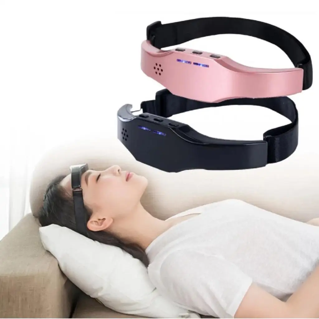 Portable Electric Head Massager Relaxation Instrument Treat Migraine USB