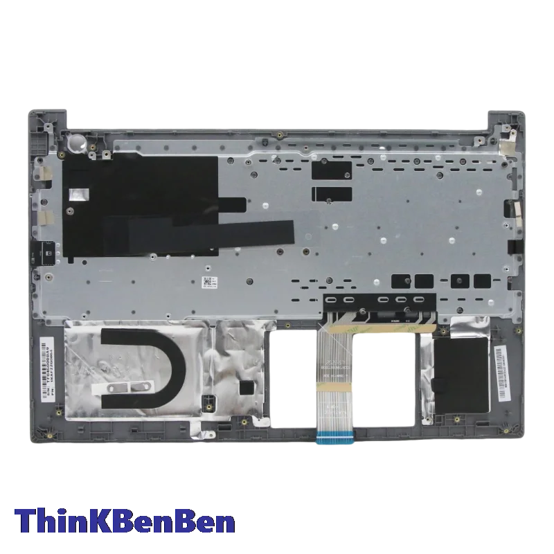 KR Keyboard Korea dengan casing atas warna abu-abu Mineral penutup cangkang Palmrest untuk Lenovo ThinkBook 15 IML IIL Laptop Cover