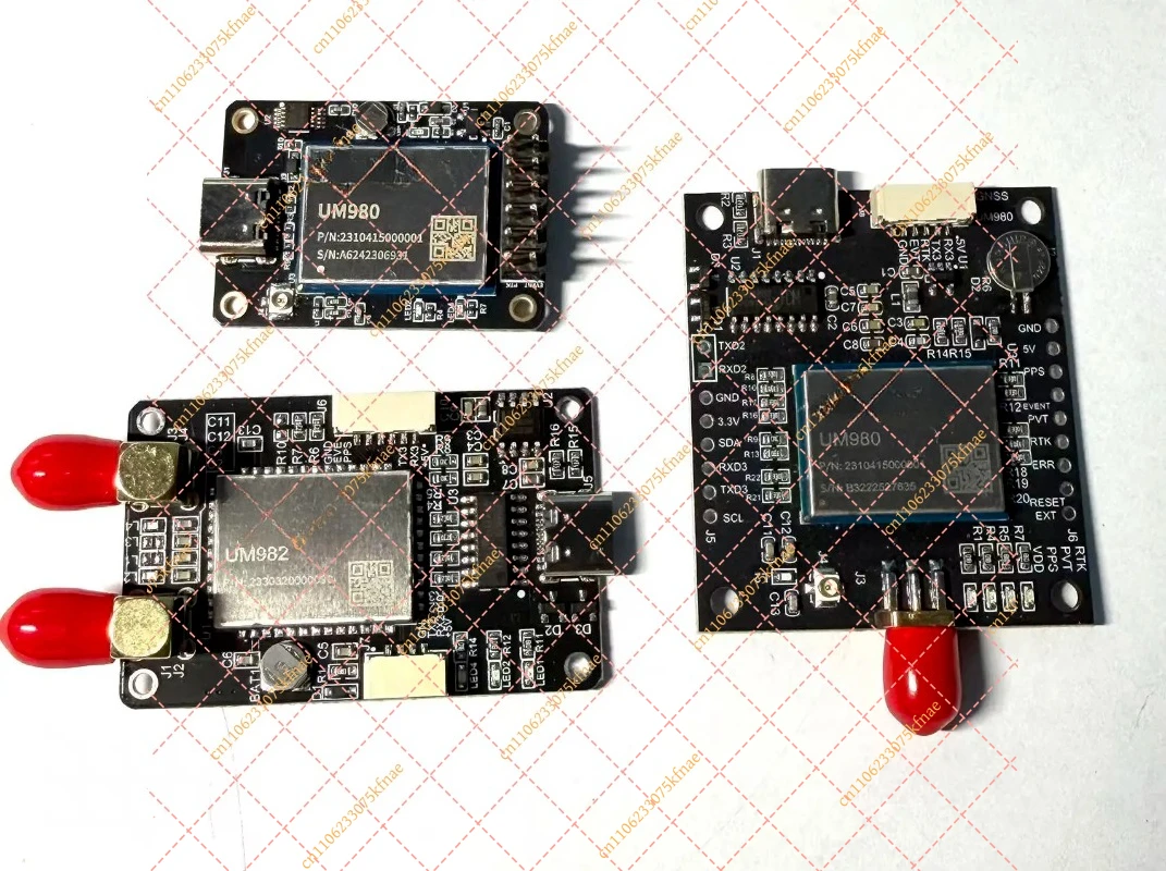 UM980 / UM982 Evaluation Board | High-Precision GNSS RTK Positioning & Direction Module Development Kit