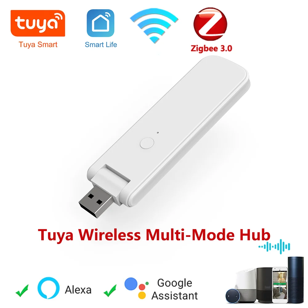 Tuya Zigbee Bluetooth Hub Multi Mode Gateway Smart Home Bridge For Automation Via Smart Life Works with Alexa Google Home