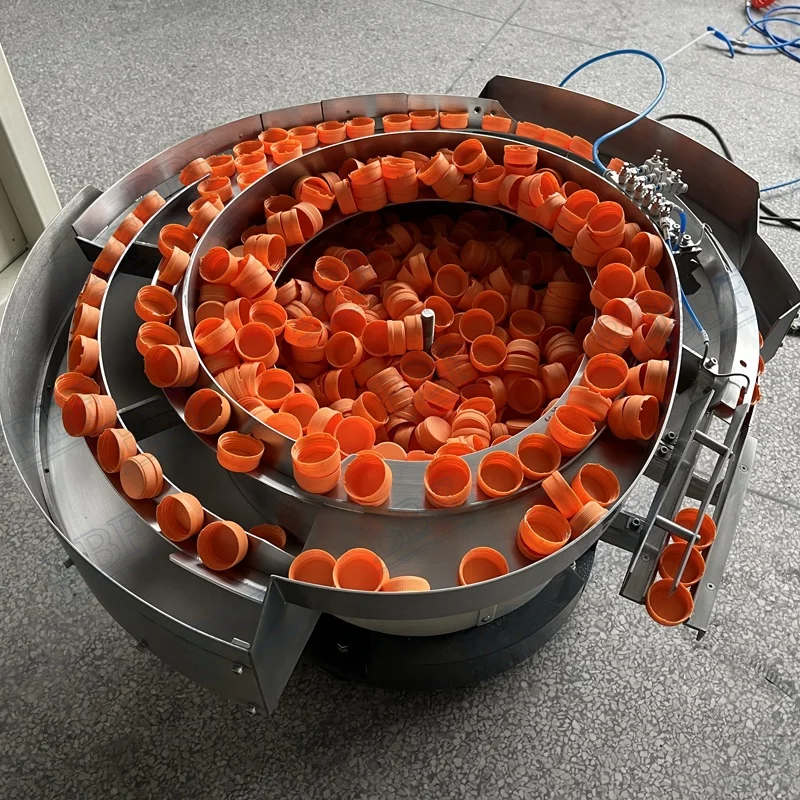 High Performance Vibratory Bowl Feeder For Caps Feeder Machine
