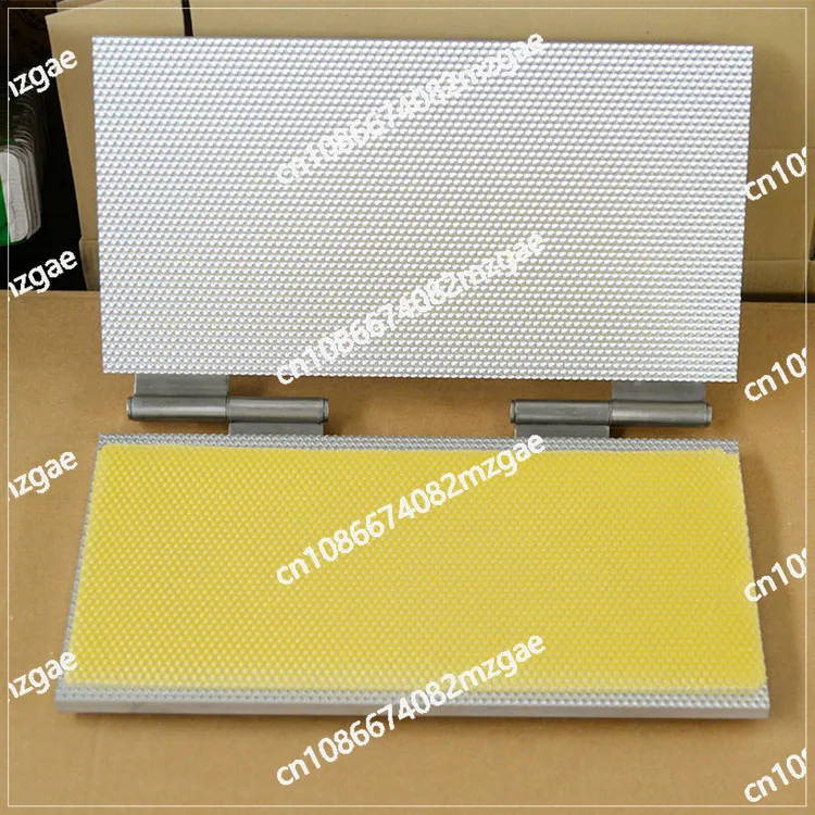 420*220 Manual  Honeycomb machine beeswax nest production beekeeping tools wholesale Bees wax foundation mold press machine