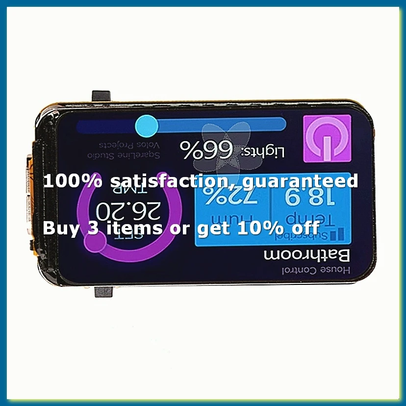 Development Board C6 1.47-Inch LCD Screen WiFi 6 Bluetooth 5 RGB LED Type-C Interface ESP32