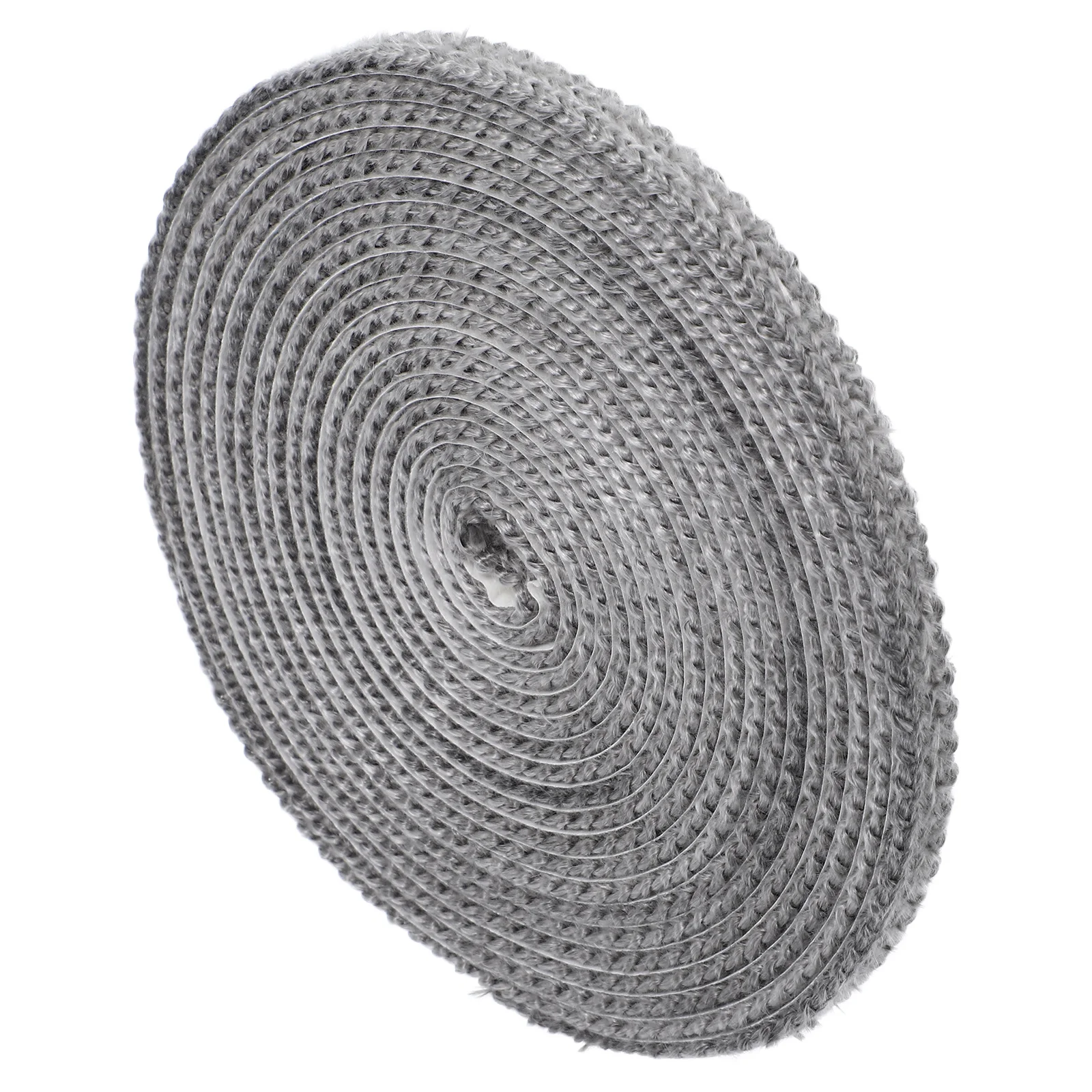 

1 Roll Fiberglass Rope Seal For Wood Stove Door Gasket High Temperature Resistant Airtight Replacement Kit Fireplace Insulation