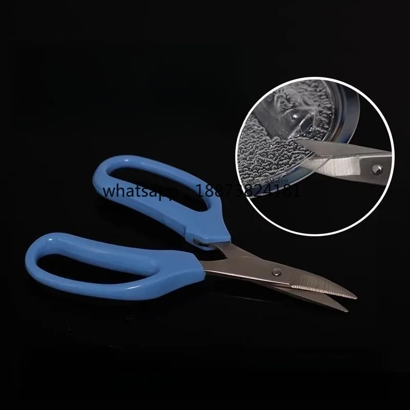 Dental Thermoplastic Sheet Retainers Cutting Trimming Scissors for Dental Invisible Correction Diaphragms fast shippng