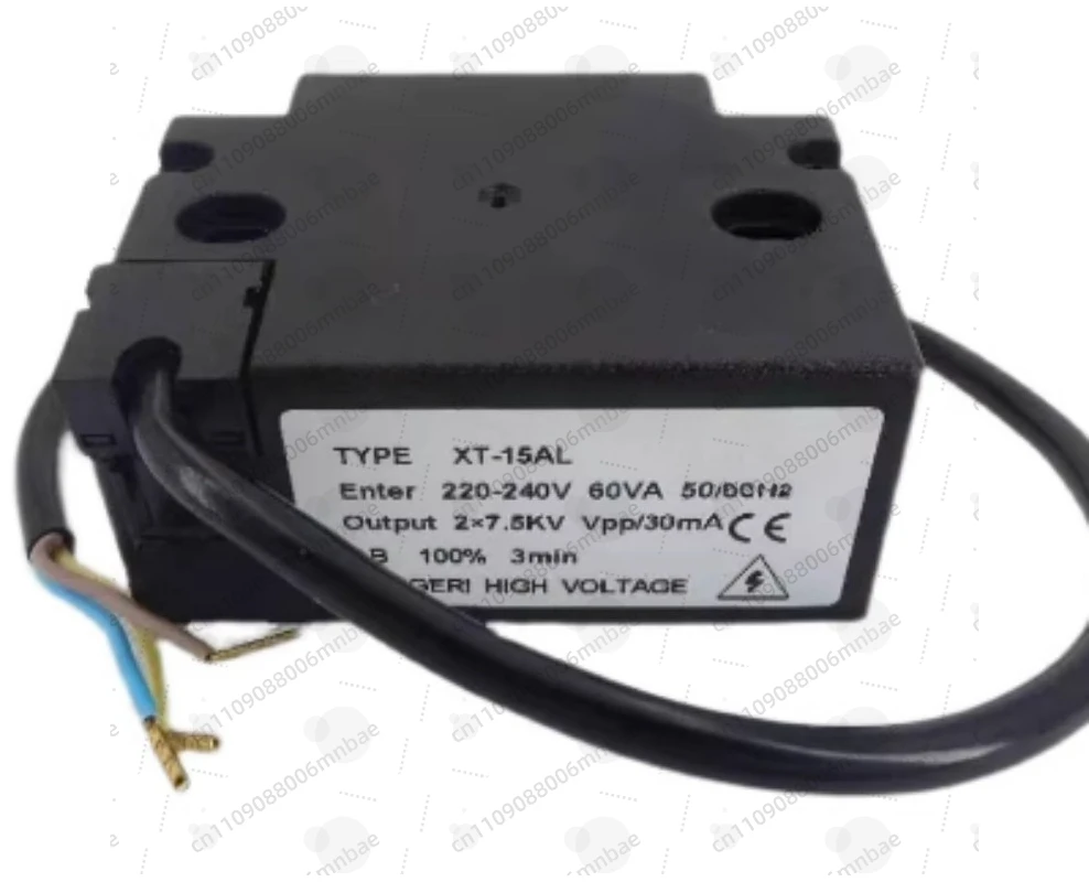 110V Burner Ignition Transformer 100V-120V 15KV One Output For Gas Two Pole For Oil Burner