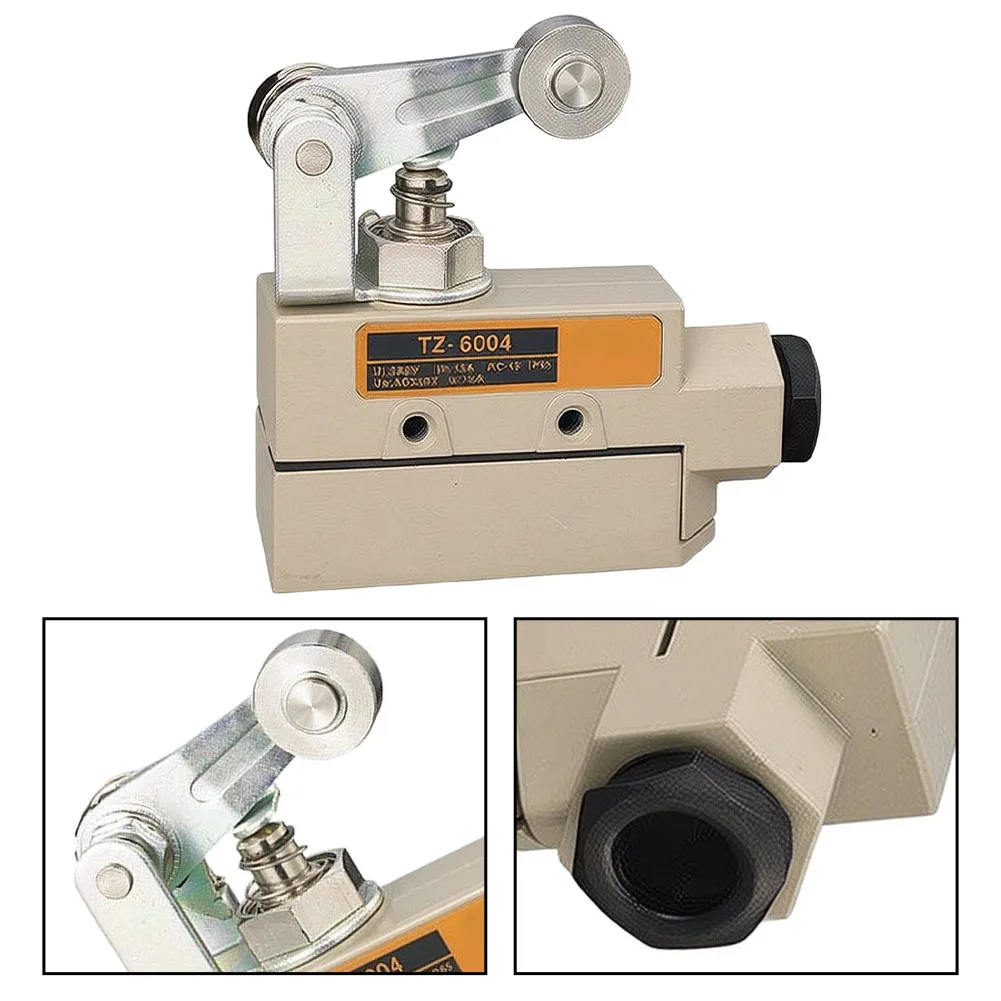 Aluminum Die Cast Limit Switch with Parallel Roller Plunger for Harsh Industrial Settings TZ6001 TZ6002 TZ6003 TZ6004