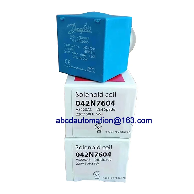 ملف صمام الملف اللولبي دانفوس الأصلي 032B5021 042N7604 042N7651