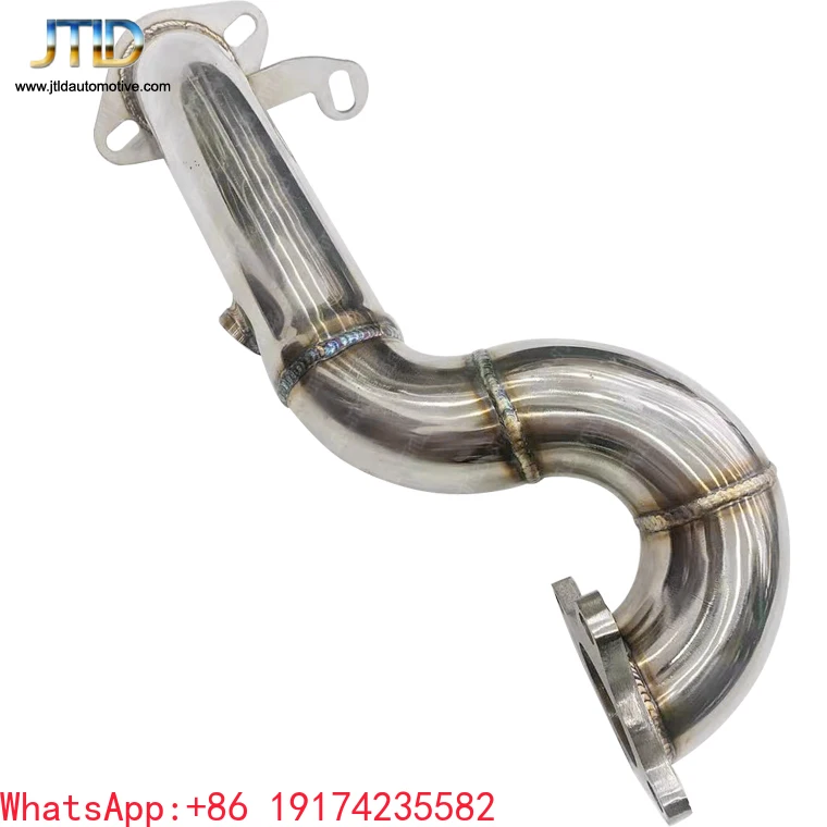 

Hot Sale Stainless Steel Polishing Exhaust.Downpipe for VW GOLF 6 1.4T