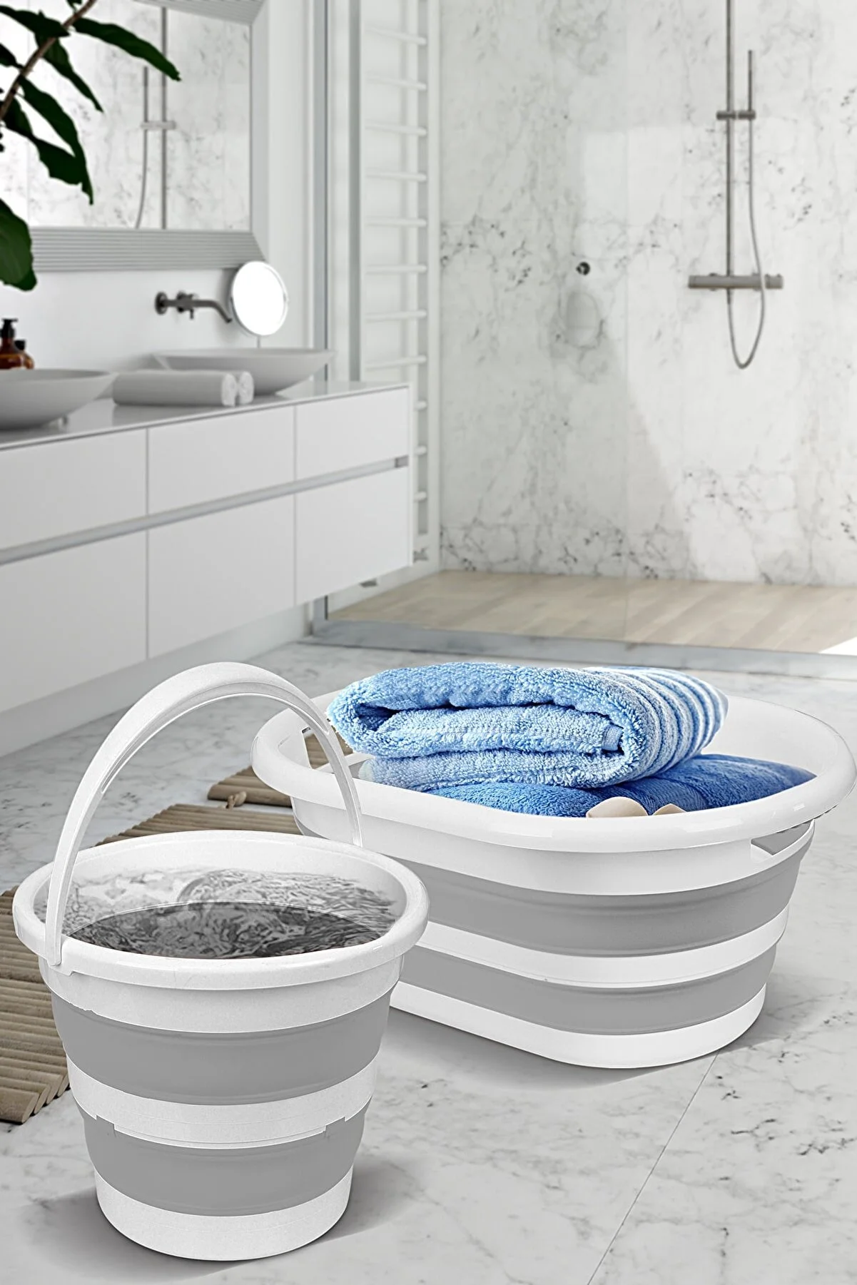 Folding Silicone Bucket Portable Retractable Plastic Basin Storage Laundry Household Car Wash Fishing Bath Dirty Clothes Basket