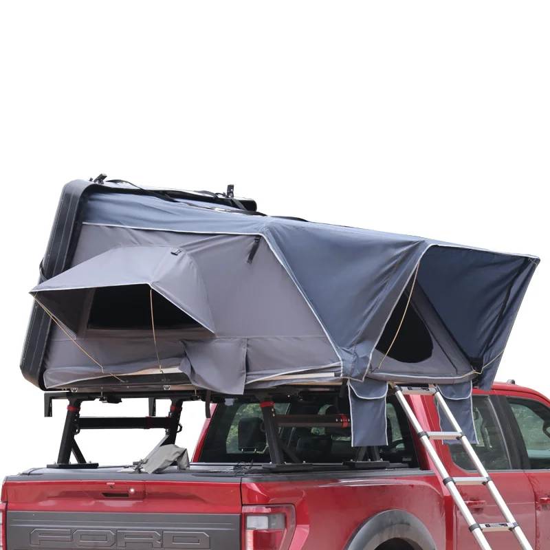

4*4 Light Weight ABS HardShell Rooftop Tent Camping Car Hard Shell Roof Top Tent for 3-4 Person