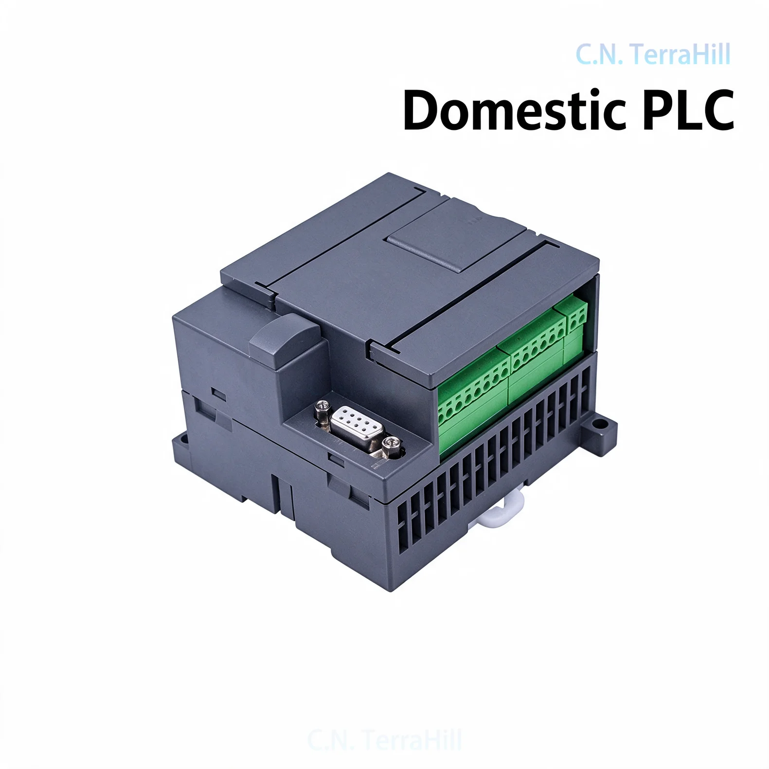 PLC Industrial Control Board FX3U-14MT MR Mixed Output with Analog Input PT100 K-Type Temperature Measurement