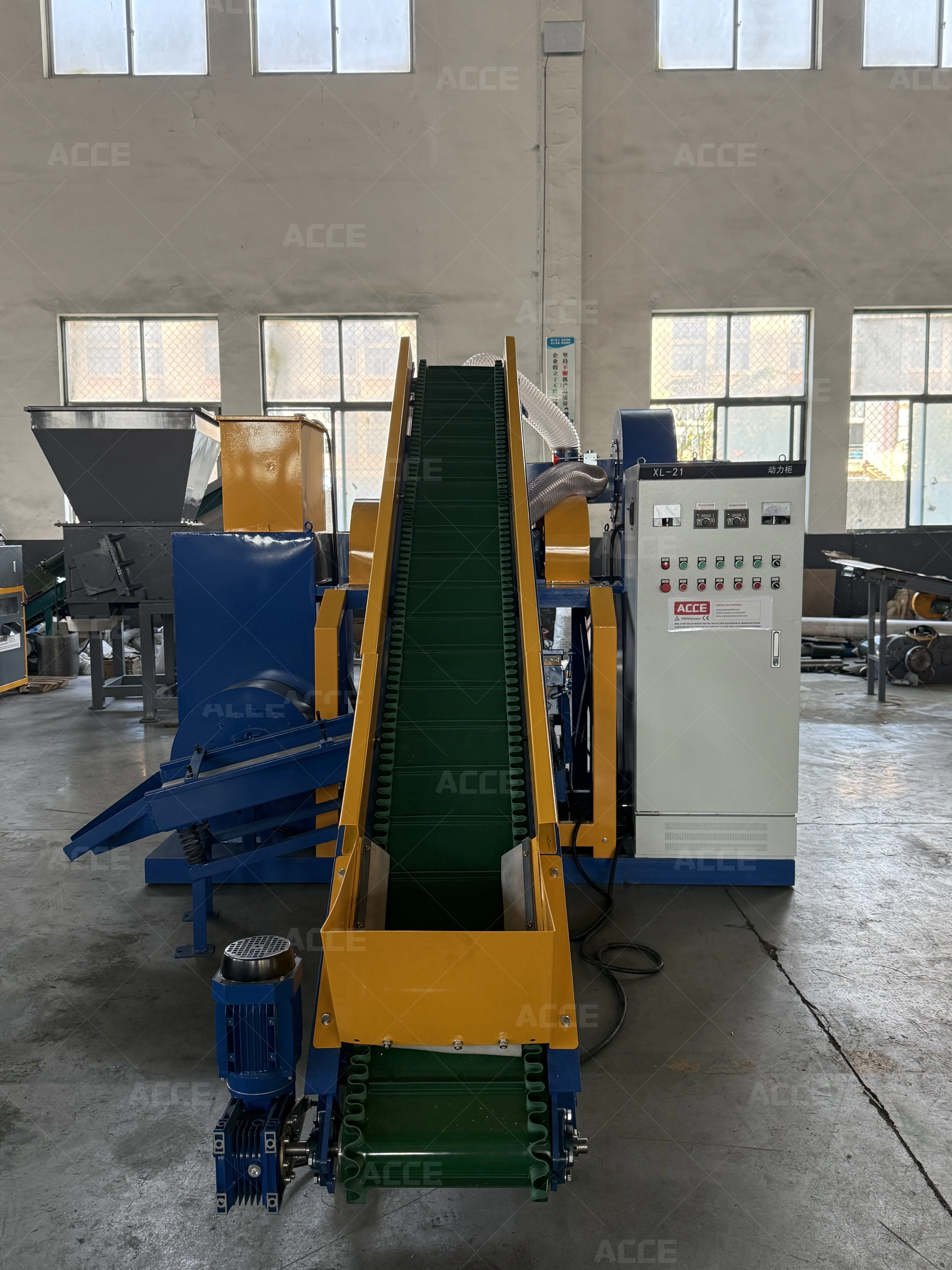 Buona prefromanza con certificazione CE Macchina per granulazione di cavi in rame Macchina per granulazione di cavi Macchina per riciclo di rame