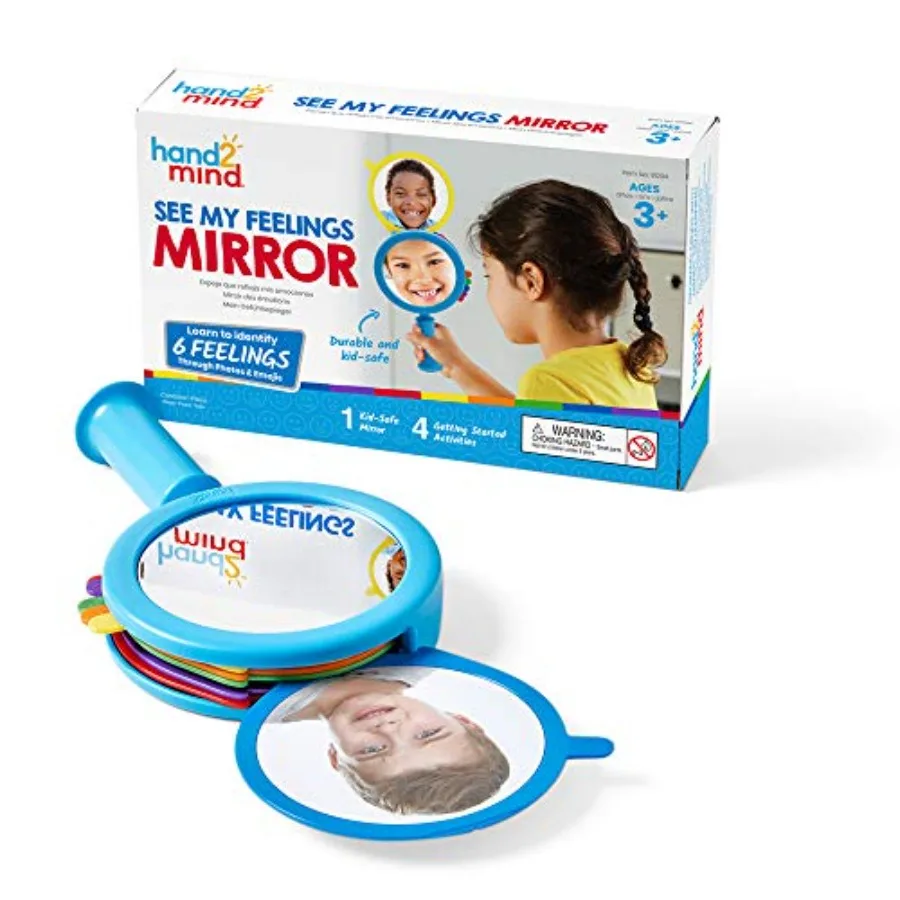 

See My Feelings Mirror, Play Therapy Toys, Mindfulness for,Emotional Regulation for,Social Emotional Learning Activities, Calm