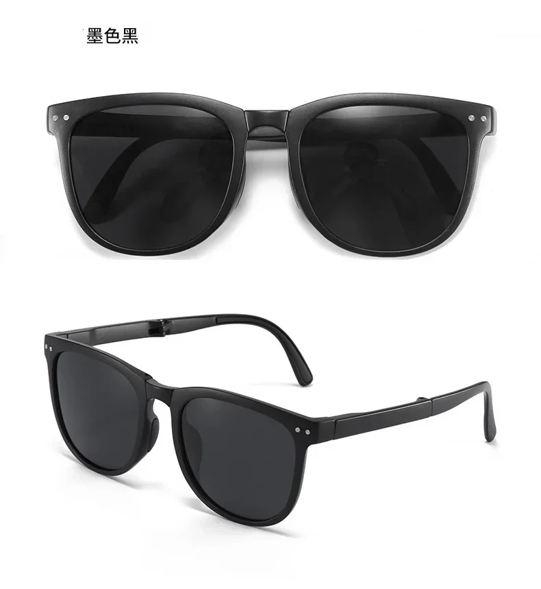 Klappbare Sonnenbrille, tragbar, ultraleicht, Sonnenschutz, UV-Schutz, Sonnenbrille für Männer und Frauen – Detail 11