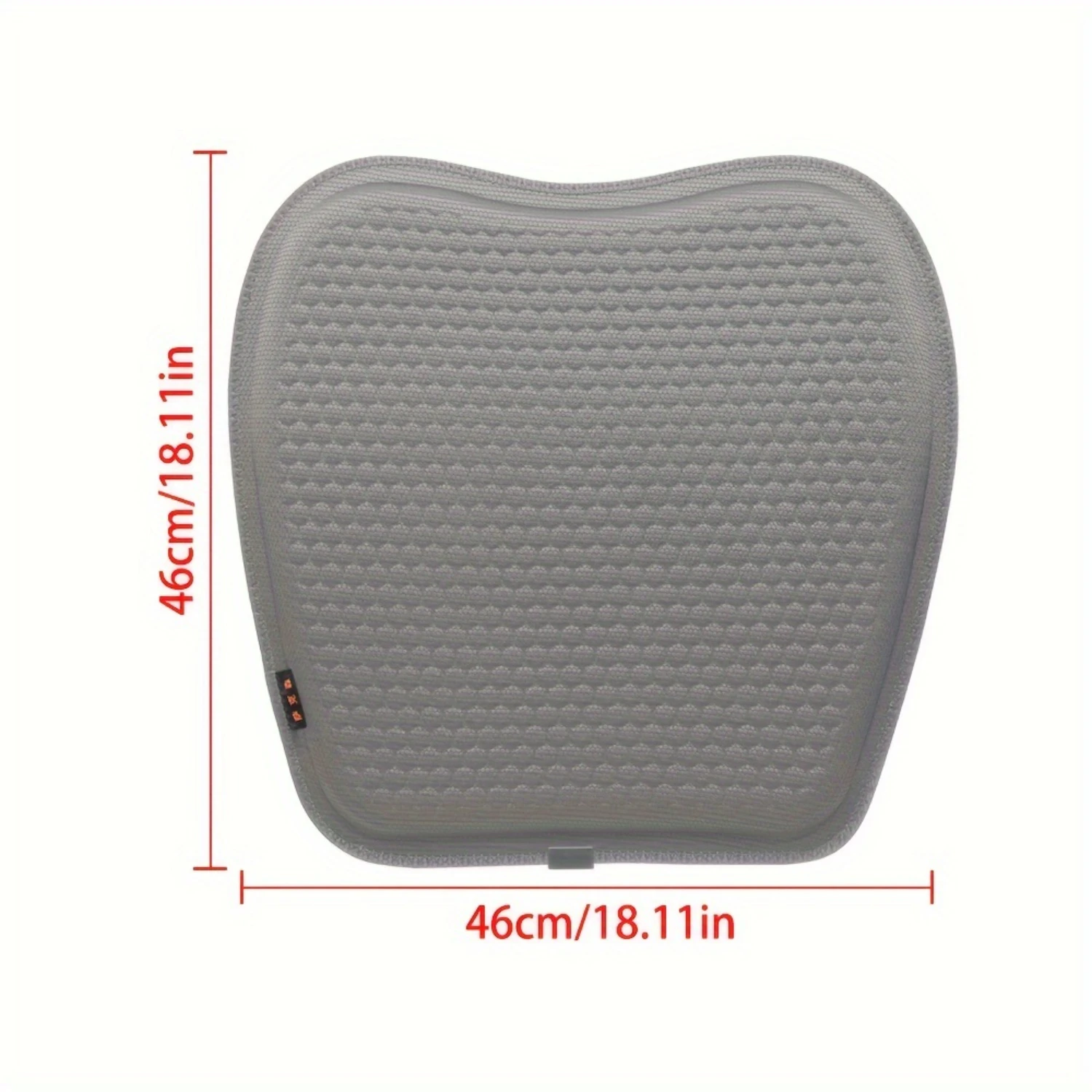 

Gel Seat Cushion for Office, Car, and Chairs - Cool and Breathable Comfort with Easy-Clean Polyester Fiber Cover