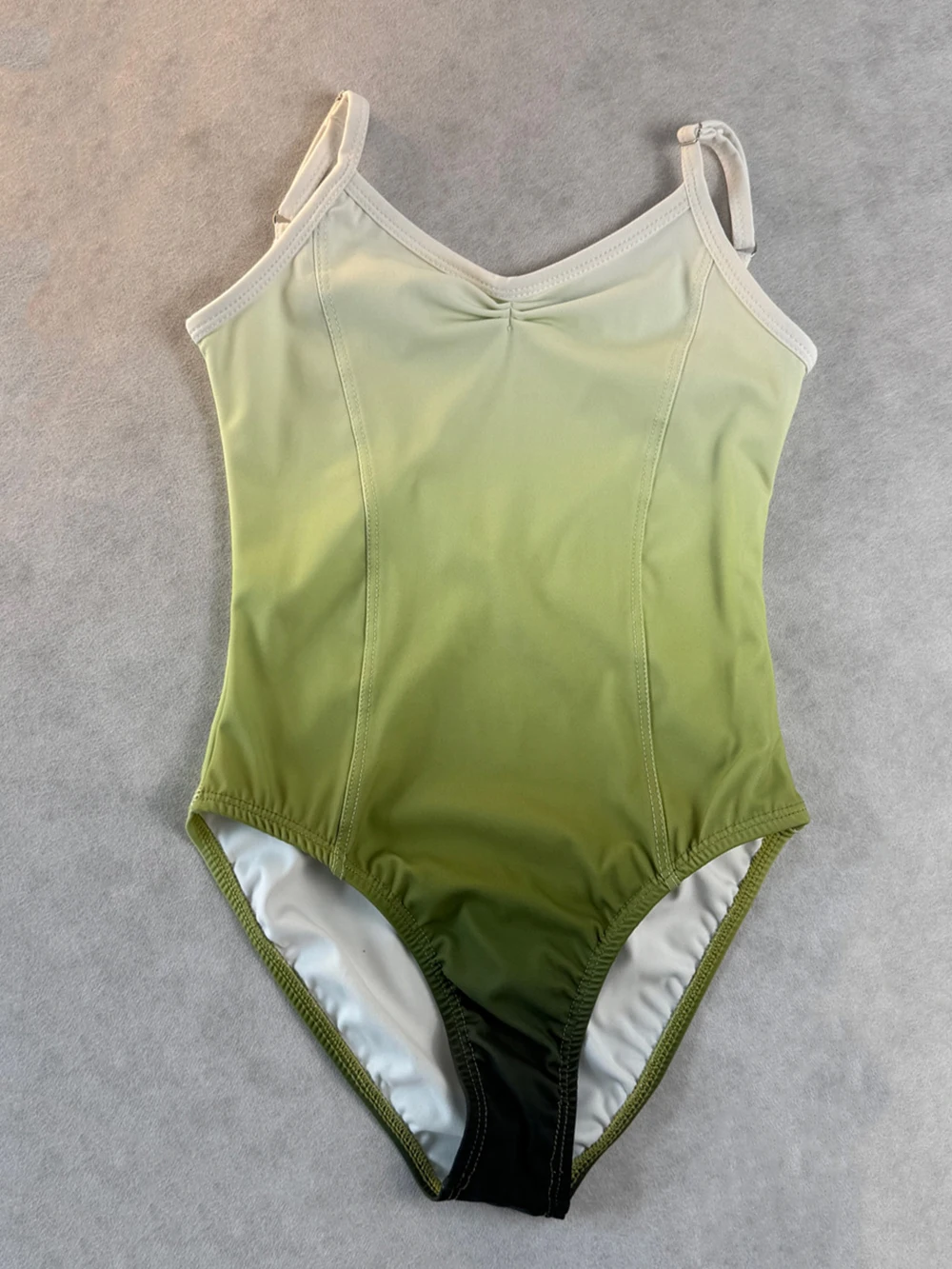 

Gradient Color High Elasticity Sling Bodysuit Childrens Gymnastics Leotard Dancewear Chinese Dance Skating Ballerina Body Suit