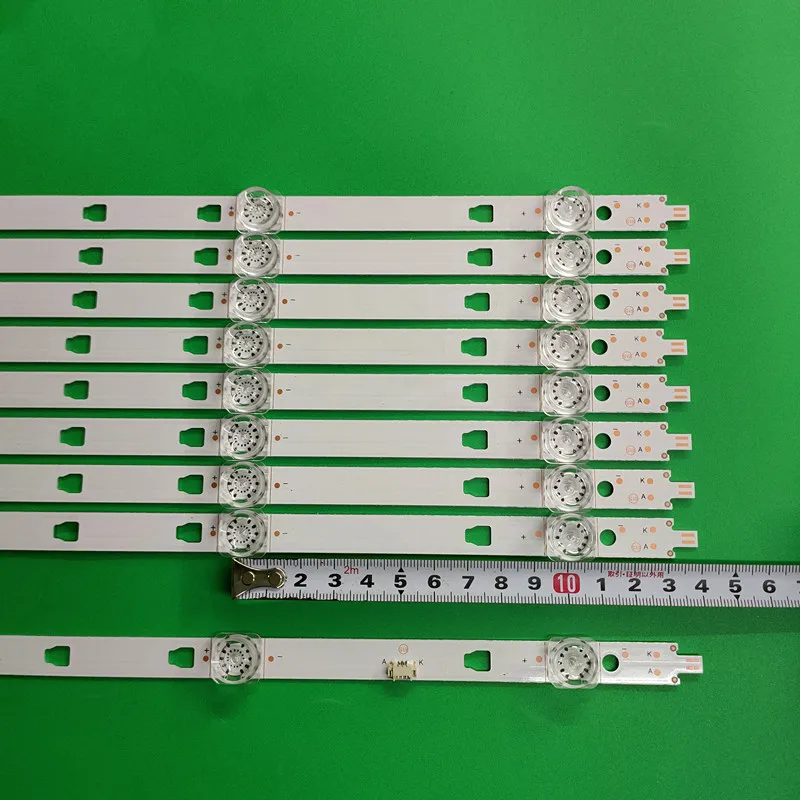 9PCS/LED Backlight Strip 5LEDS For LED49D05A-ZC23AG-03 LS50A51 U50H3 LED49D05B-ZC29AG-01 08 05A 11 V500DJ6-QE1 50C61 LT-49MA875