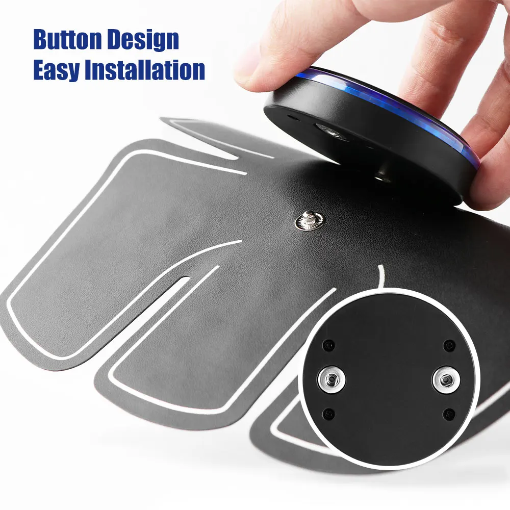 19 Mode Electric EMS Abdominal Muscle Trainer Slimming Fat Burning Massage Fitness Training Apparatus Slimming Muscle Stimulator