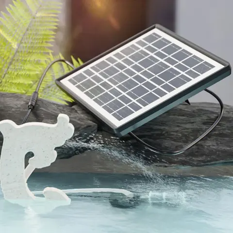 Pompe à eau solaire 6W 9V panneau solaire génération d'énergie photovoltaïque 12V pompe à eau solaire pompe à eau Submersible puissance extérieure