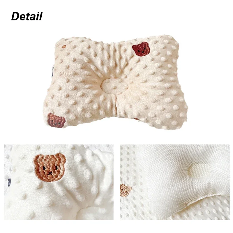 Pet Soft Fluffy Pillow Puppy Kitten Bone Shaped Comfort Sleeping Pillow Cervical Protection Pad Soothing Dog Toys